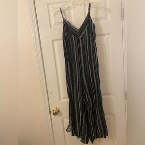 Black and white jumpsuit